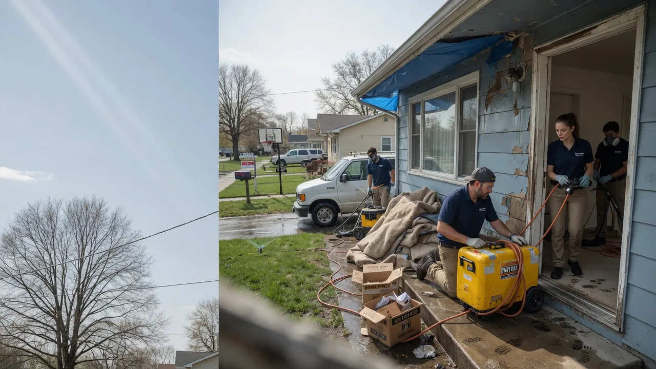 Basement Flood Cleanup in Piedmont, OK near me